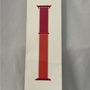 COPY - Apple Watch Band in Red and Orange